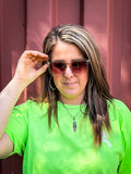 Wylie Tangle-Free Oversized Sunglasses