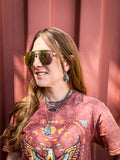 AXL Tangle-Free Oversized Polarized Sunglasses