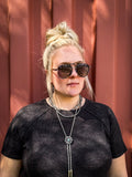Earhart Tangle-Free Polarized Oversized Sunglasses