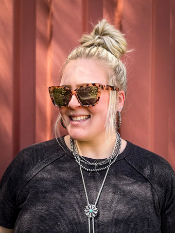 Callie Tangle-Free Oversized Sunglasses