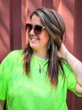 Ella Tangle-Free Oversized Sunglasses
