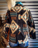 Mesa Mirage Southwestern Print Blazer - Lucky & Blessed - Bronco Western Supply Co.