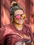 Brooks Tangle-Free Polarized Oversized Sunglasses