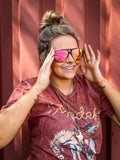 Brooks Tangle-Free Polarized Oversized Sunglasses