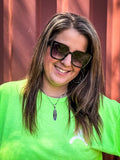 Athena Tangle-Free Oversized Sunglasses
