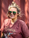 Classic Aviators - Tangle-Free Oversized Sunglasses