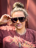 Astrid Tangle-Free Oversized Sunglasses
