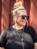 Shay Tangle-Free Polarized Oversized Sunglasses