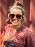 Shay Tangle-Free Polarized Oversized Sunglasses