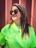 Lux Tangle-Free Polarized Oversized Sunglasses