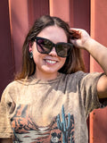 Emily Tangle-Free Oversized Polarized Sunglasses