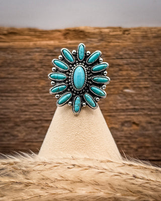 Avery Concho Stone Ring