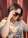 Emily Tangle-Free Oversized Polarized Sunglasses