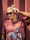 JAX Tangle-Free Oversized Sunglasses