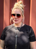 Classic Aviators - Tangle-Free Oversized Sunglasses