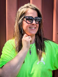 Linny Tangle-Free Oversized Sunglasse