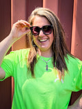 Linny Tangle-Free Oversized Sunglasse