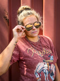 Classic Aviators - Tangle-Free Oversized Sunglasses