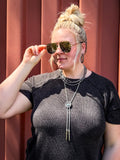 Classic Aviators - Tangle-Free Oversized Sunglasses