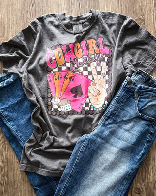 Cowgirl Lucky Graphic Tee