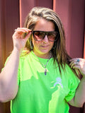 Ember Tangle-Free Oversized Sunglasses