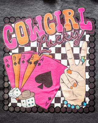 Cowgirl Lucky Graphic Tee