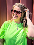 Ember Tangle-Free Oversized Sunglasses