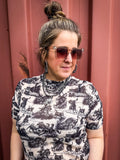 Wylie Tangle-Free Oversized Sunglasses