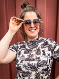 Ella Tangle-Free Oversized Sunglasses