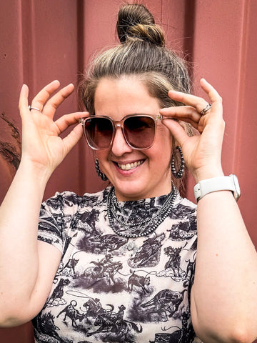Ella Tangle-Free Oversized Sunglasses