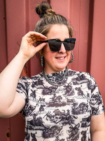 NYX Tangle-Free Oversized Polarized Sunglasses