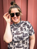 Shay Tangle-Free Polarized Oversized Sunglasses