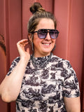Skye Tangle-Free Oversized Sunglasses