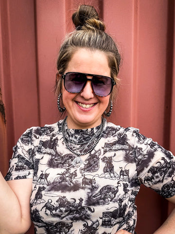 Skye Tangle-Free Oversized Sunglasses