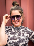 Skye Tangle-Free Oversized Sunglasses