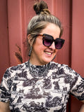 Zara Tangle-Free Oversized Sunglasses