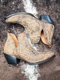 Myra Bag - Moonlight on the Mesa Booties in Crackle Brown