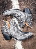 Myra Bag - Moonlight on the Mesa Booties in Crackle Black