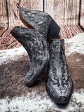 Myra Bag - Moonlight on the Mesa Booties in Crackle Black