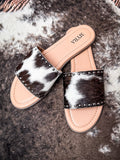 Myra Bag - Lettie Ridge Slides in Dark Hide
