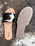 Myra Bag - Lettie Ridge Slides in Dark Hide