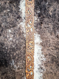 Close up of design on Hooey Rogue belt