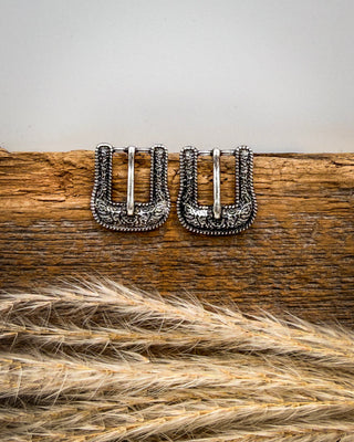 Rylan Buckle Fashion Earrings