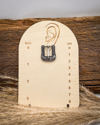 Rylan Buckle Fashion Earrings