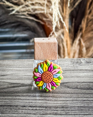 Sunflower Vent Clip Car Diffuser in Western Sky
