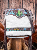Myra Bag - Crown Hand Tooled Bag