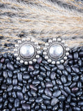 earring on beans and wheat