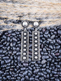 earrings on beans and wheat