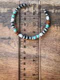 Vibe Navajo Style Pearl Large Hoops