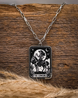 Deadwood Cowgirl Pendant Necklace